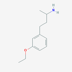 4-(3-Ethoxyphenyl)butan-2-amine