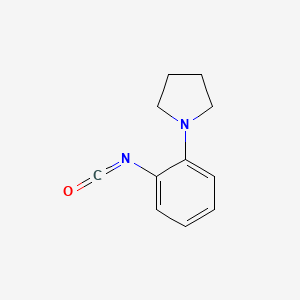 1-(2-Isocyanatophenyl)pyrrolidine