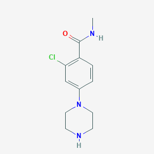 2-chloro-N-methyl-4-(1-piperazinyl)Benzamide