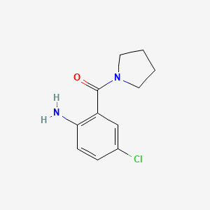 4-Chloro-2-(pyrrolidin-1-ylcarbonyl)aniline