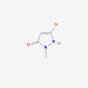 3-bromo-1-methyl-1H-pyrazol-5-ol