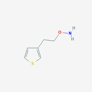 o-(2-(Thiophen-3-yl)ethyl)hydroxylamine