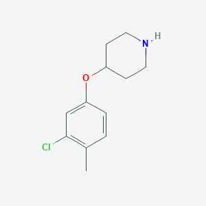 4-(3-Chloro-4-methylphenoxy)piperidine