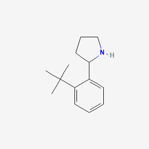 2-(2-Tert-butylphenyl)pyrrolidine