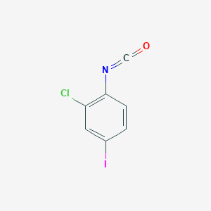 2-Chloro-4-iodo-1-isocyanatobenzene