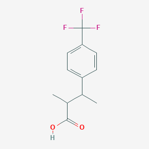 2-Methyl-3-(4-(trifluoromethyl)phenyl)butanoic acid