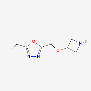 2-((Azetidin-3-yloxy)methyl)-5-ethyl-1,3,4-oxadiazole