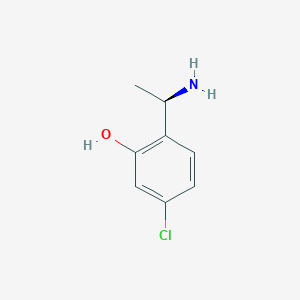 (R)-2-(1-Aminoethyl)-5-chlorophenol