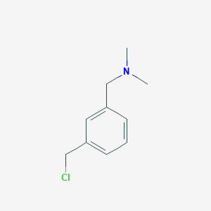 {[3-(Chloromethyl)phenyl]methyl}dimethylamine