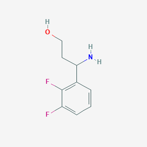 3-Amino-3-(2,3-difluorophenyl)propan-1-ol