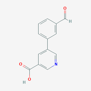 5-(3-Formylphenyl)nicotinic acid