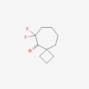 6,6-Difluorospiro[3.6]decan-5-one