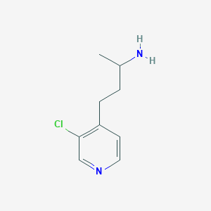 4-(3-Chloropyridin-4-yl)butan-2-amine