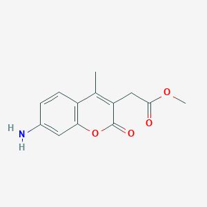 Methyl 7-amino-4-methylcoumarin-3-acetate