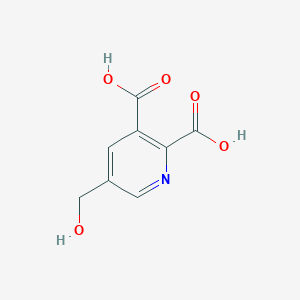 5-(Hydroxymethyl)pyridine-2,3-dicarboxylic acid