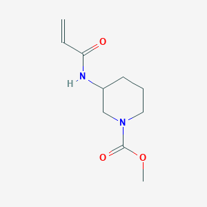 Methyl3-(prop-2-enamido)piperidine-1-carboxylate