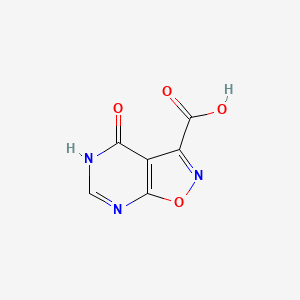 4-Oxo-4,5-dihydroisoxazolo[5,4-d]pyrimidine-3-carboxylic acid