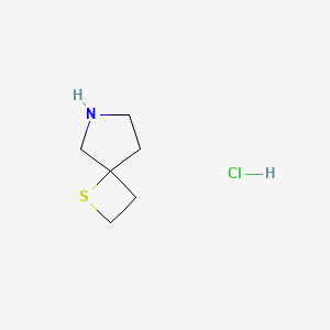 1-Thia-6-azaspiro[3.4]octanehydrochloride