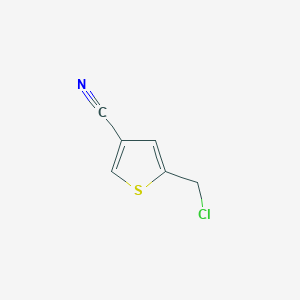 5-(Chloromethyl)thiophene-3-carbonitrile