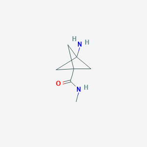 3-amino-N-methylbicyclo[1.1.1]pentane-1-carboxamide