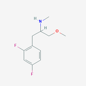 1-(2,4-difluorophenyl)-3-methoxy-N-methylpropan-2-amine