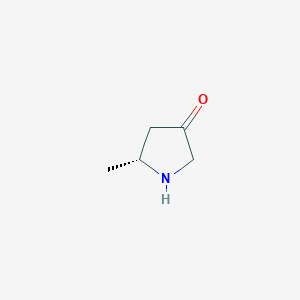 (5R)-5-methylpyrrolidin-3-one