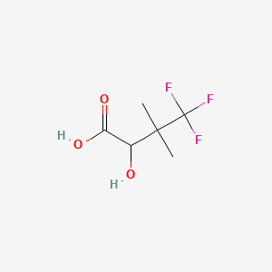 4,4,4-Trifluoro-2-hydroxy-3,3-dimethylbutanoicacid