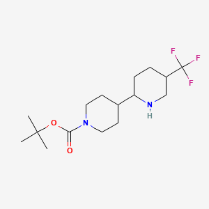 tert-butyl5-(trifluoromethyl)-[2,4'-bipiperidine]-1'-carboxylate,Mixtureofdiastereomers