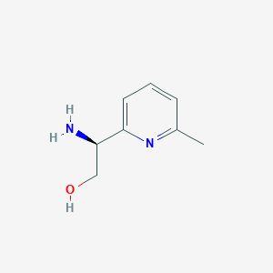 (S)-2-Amino-2-(6-methylpyridin-2-yl)ethan-1-ol