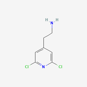 2-(2,6-Dichloropyridin-4-YL)ethan-1-amine