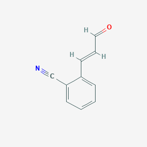 2-(3-Oxoprop-1-en-1-yl)benzonitrile