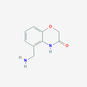 5-(Aminomethyl)-2H-benzo[b][1,4]oxazin-3(4H)-one