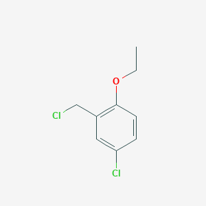 4-Chloro-2-(chloromethyl)-1-ethoxybenzene