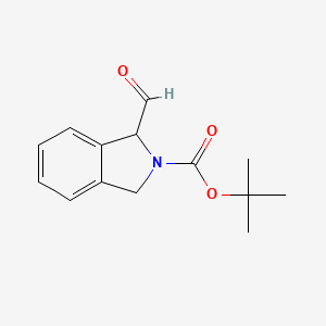 Tert-butyl 1-formylisoindoline-2-carboxylate