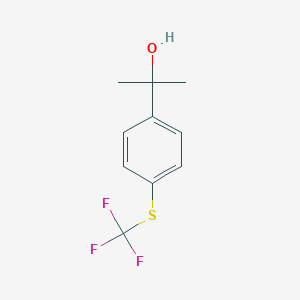 2-[4-(Trifluoromethylthio)phenyl]-2-propanol