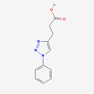 1-Phenyl-1H-1,2,3-triazole-4-propanoic acid