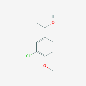 1-(3-Chloro-4-methoxyphenyl)prop-2-en-1-ol