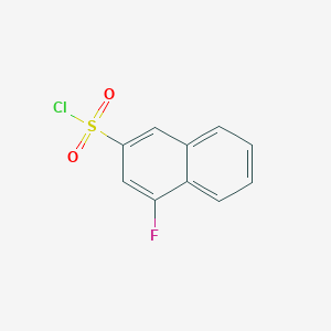 4-Fluoronaphthalene-2-sulfonylchloride