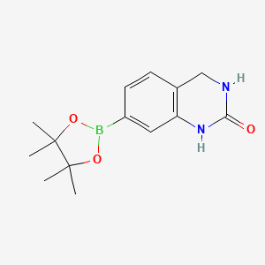 7-(Tetramethyl-1,3,2-dioxaborolan-2-yl)-1,2,3,4-tetrahydroquinazolin-2-one