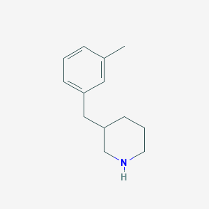B1355998 3-(3-Methyl-benzyl)-piperidine CAS No. 955287-64-6