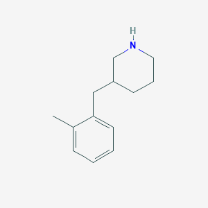 B1355999 3-(2-Methylbenzyl)piperidine CAS No. 955314-92-8