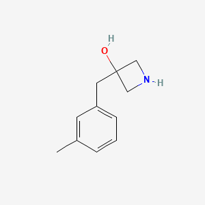 3-(3-Methylbenzyl)azetidin-3-ol