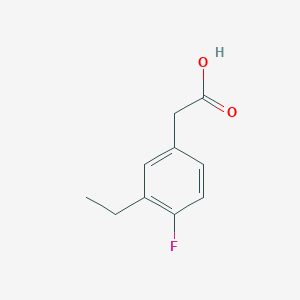 2-(3-Ethyl-4-fluorophenyl)acetic acid