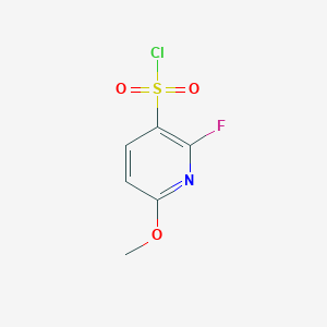 2-Fluoro-6-methoxypyridine-3-sulfonylchloride