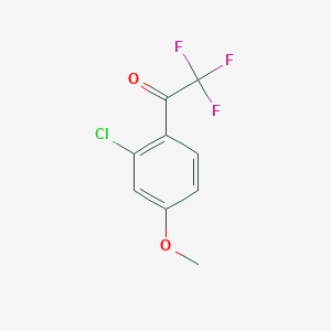 1-(2-Chloro-4-methoxyphenyl)-2,2,2-trifluoroethanone