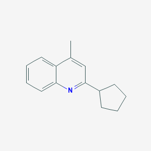 2-Cyclopentyl-4-methylquinoline