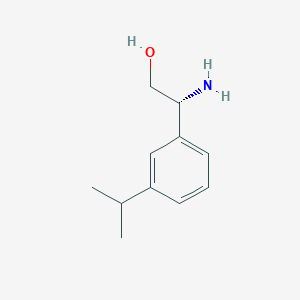 (r)-2-Amino-2-(3-isopropylphenyl)ethan-1-ol