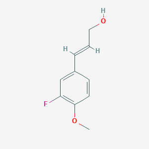 3-(3-Fluoro-4-methoxyphenyl)prop-2-en-1-ol