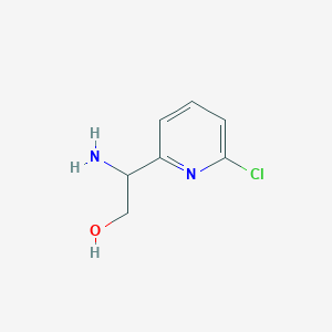 2-Amino-2-(6-chloropyridin-2-yl)ethan-1-ol