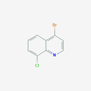 molecular formula C9H5BrClN B1356022 4-Bromo-8-chloroquinoline CAS No. 927800-40-6